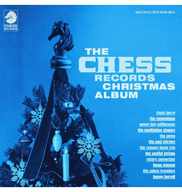 (LP) Various Artists - Chess 75: The Chess Records Christmas Album (Exclusive Blue Frost Vinyl)