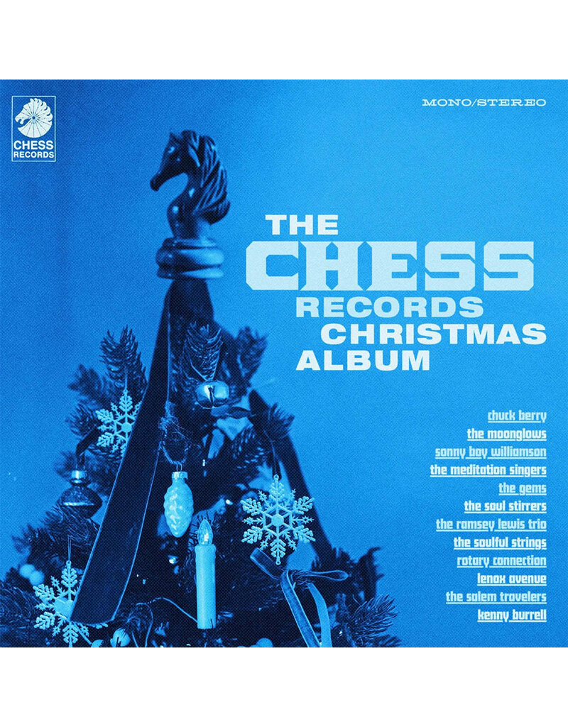 (LP) Various Artists - Chess 75: The Chess Records Christmas Album (Exclusive Blue Frost Vinyl)