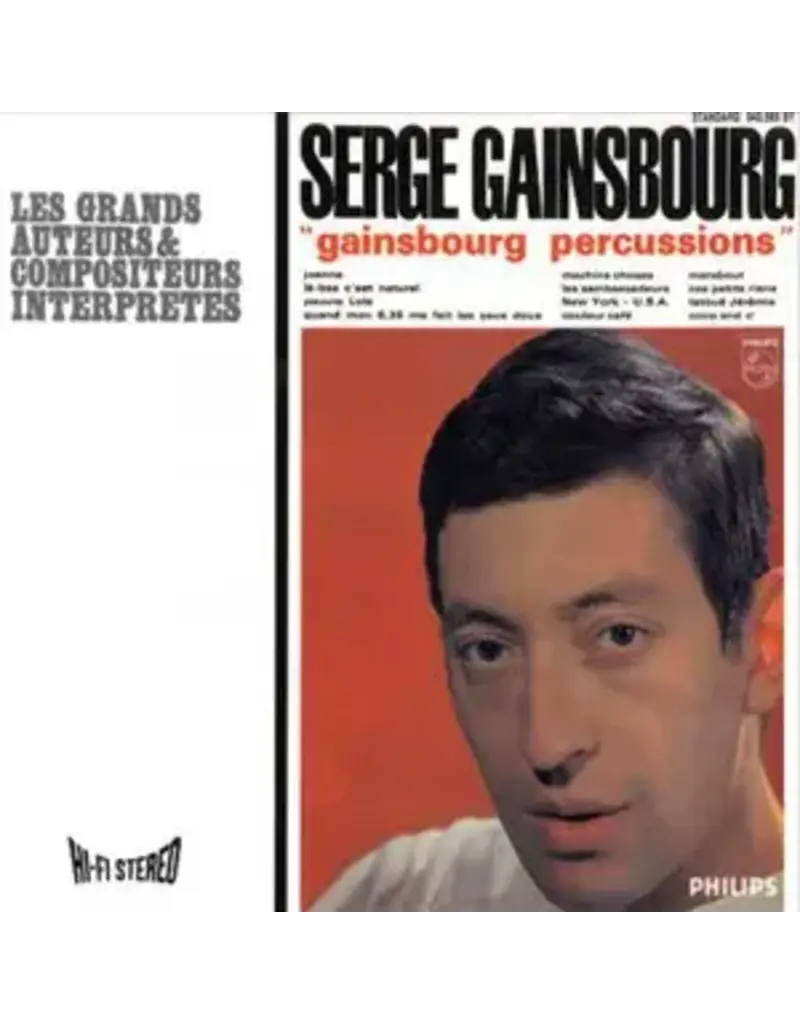 Mercury Records (LP) Serge Gainsbourg - Percussions (Half Speed Master)