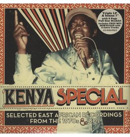 (LP) Kenya Special (Selected East African Recordings  From The 1970s & '80s)  3LP with 7”