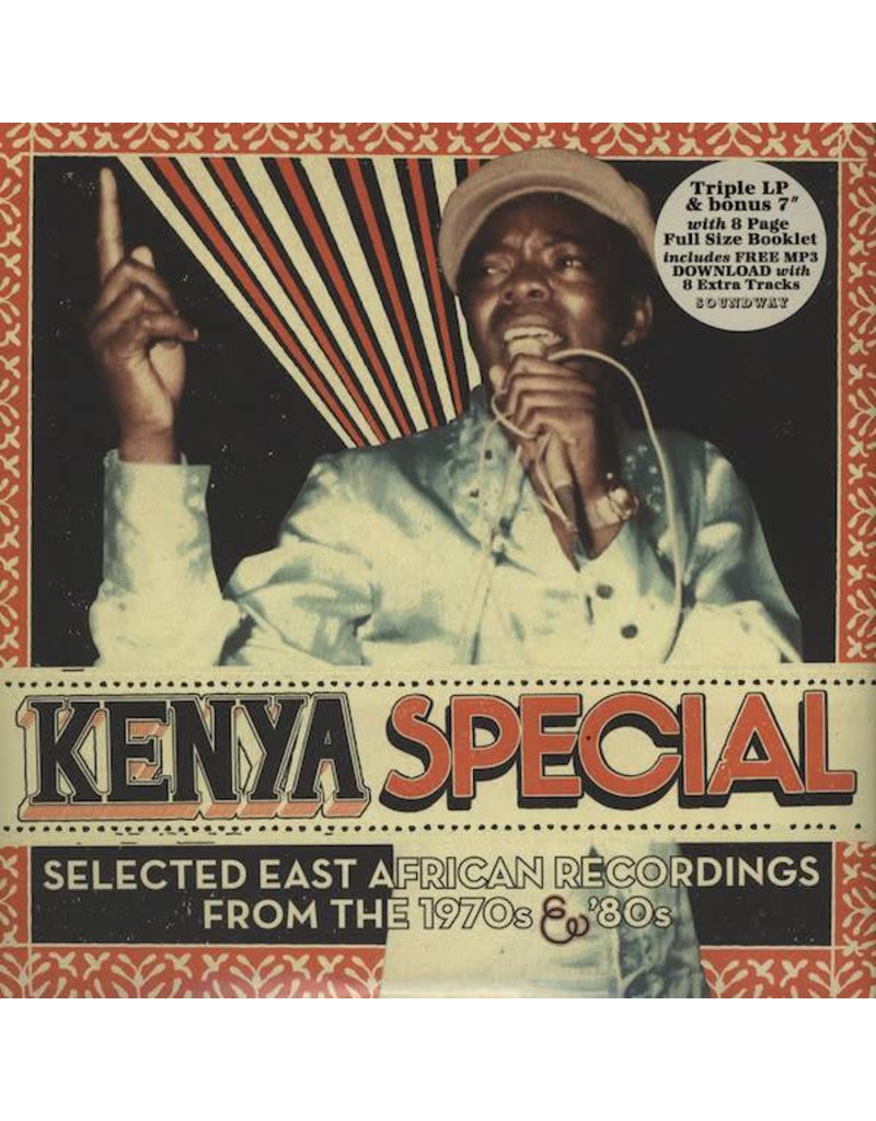 (LP) Kenya Special (Selected East African Recordings  From The 1970s & '80s)  3LP with 7”