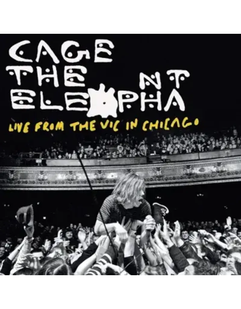 (LP) Cage the Elephant - Live From The Vic In Chicago (2LP, yellow and black splatter vinyl) BF25