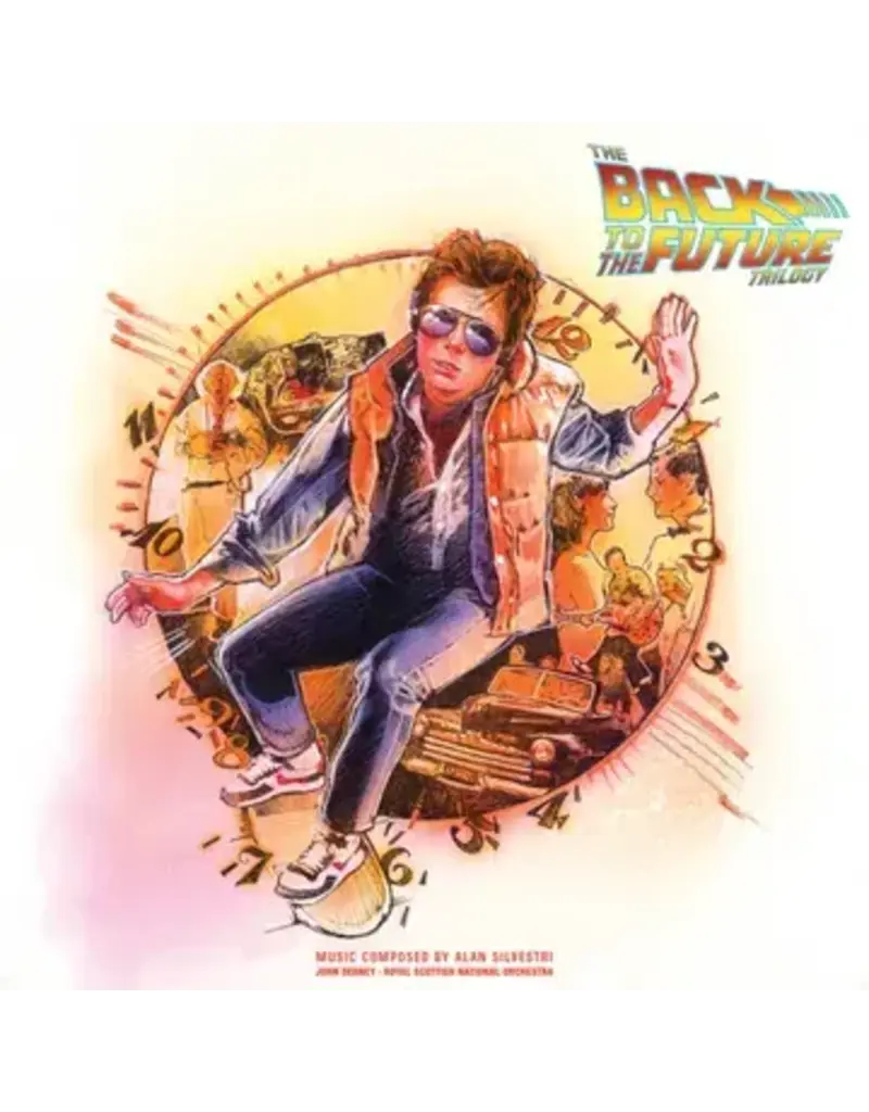 VARESE SARABANDE (LP) Soundtrack - Alan Silvestri - The Back To The Future Trilogy ("Doc Brown Vinyl) BF25
