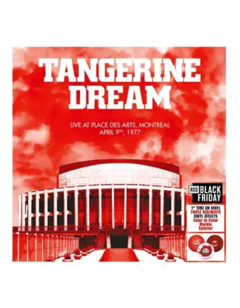 Culture Factory (LP) Tangerine Dream - Live at Place des Arts, Montreal - April 9, 1977 (3LP-coloured) BF25
