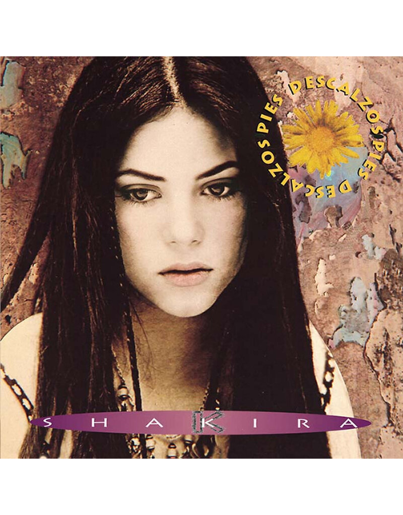 (LP) Shakira - Pies Descalzos (Yellow With Red Swirl) (2025 Reissue)