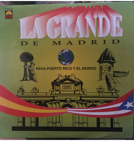 (Used LP)  La Grande De Madrid – Para Puerto Rico Y El Mundo (Salsa)