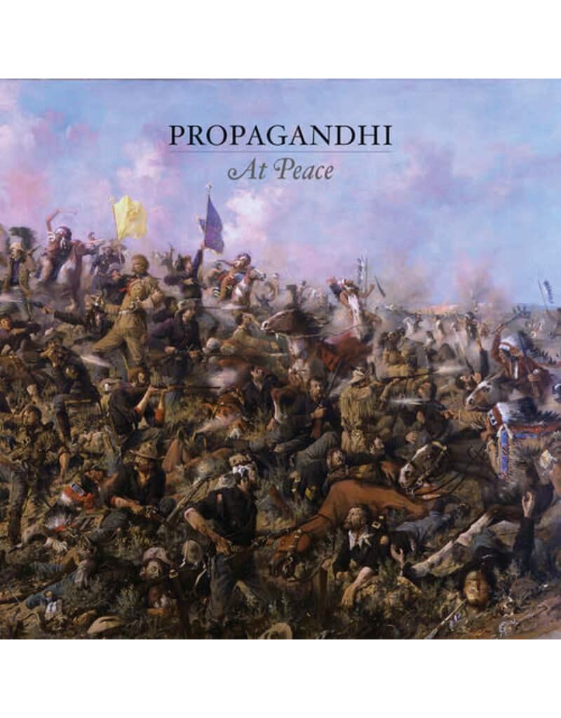 (LP) Propagandhi - At Peace (Indie Exclusive Pink Glass Vinyl)