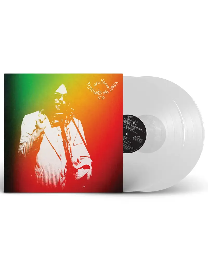 Reprise (LP) Neil Young - Tonight's The Night (50th Anniversary) (Exclusive Clear Vinyl) [2LP]