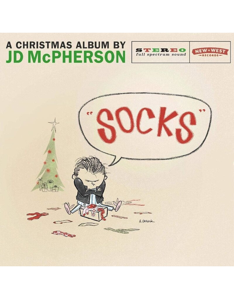 (LP) JD Mcpherson - Socks (2024 Red Vinyl)