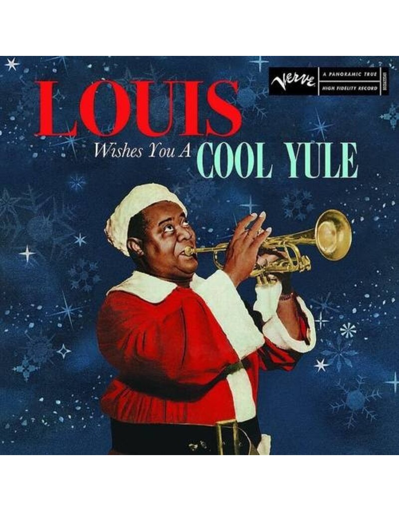 (LP) Louis Armstrong - Louis Wishes You A Cool Yule (Red Vinyl)