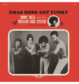 (LP) Jimmy Jules & The Nuclear Soul System - Xmas Done Got Funky (Crystal Clear Vinyl)