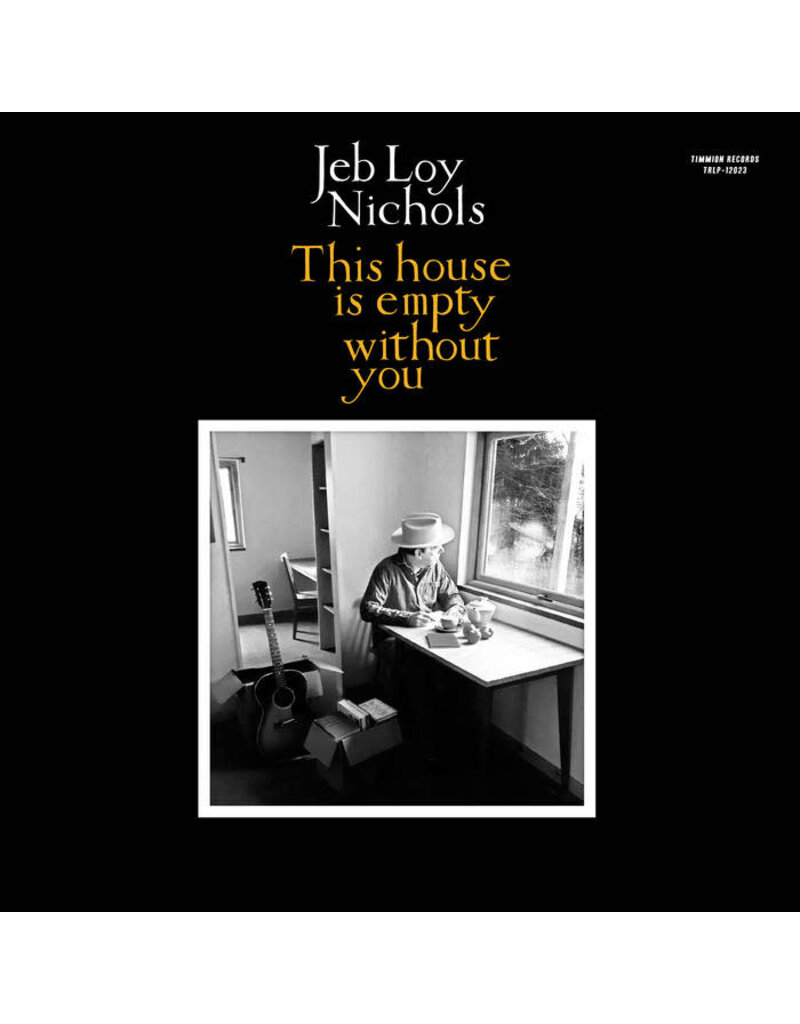 (LP) Jeb Loy Nichols with Cold Diamond & Mink - This House Is Empty Without You (Transparent Yellow Vinyl)