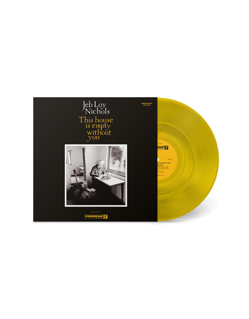 (LP) Jeb Loy Nichols with Cold Diamond & Mink - This House Is Empty Without You (Transparent Yellow Vinyl)