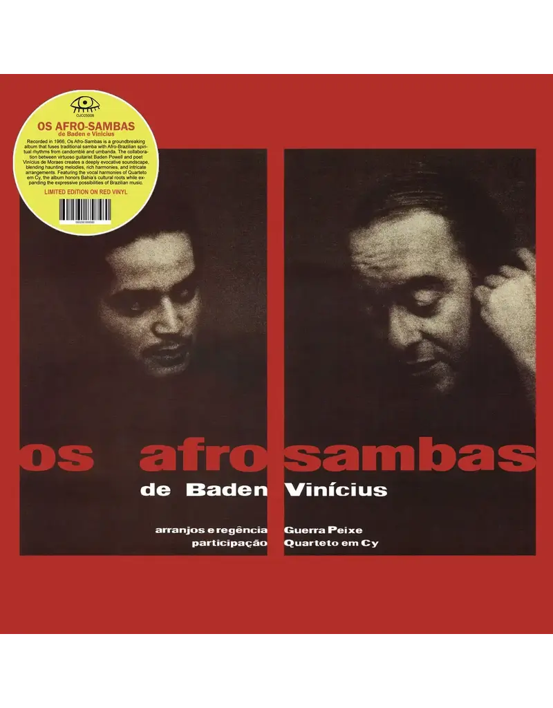 (LP) Baden Powell & Vinícius de Moraes - Os Afro-Sambas (Red Vinyl) (C. 1966)