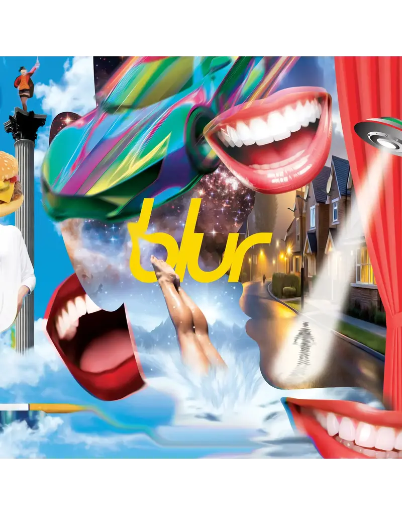 (LP) Blur - The Great Escape (30th Anniversary) (Turquoise and Yellow Vinyl) [2LP]