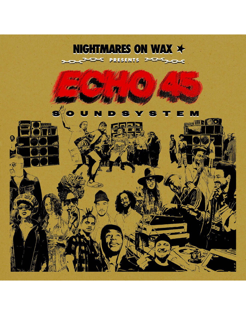 (LP) Nightmares On Wax - Echo45 Sound System (Limited Edition Gold Vinyl) (2LP)
