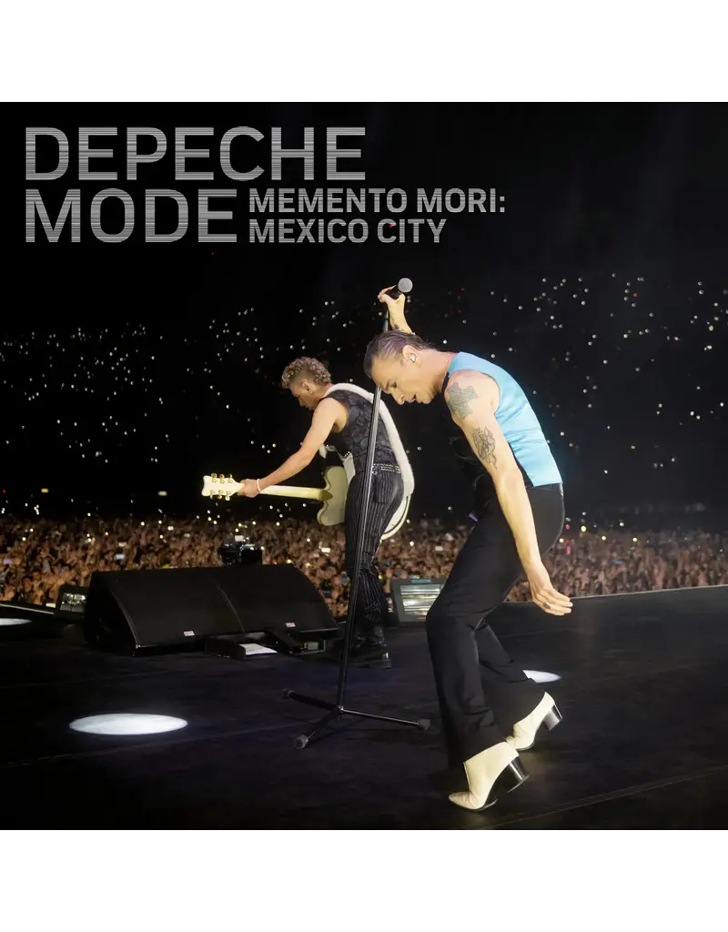(LP) Depeche Mode - Memento Mori: Mexico City (Limited Edition Translucent Blue Vinyl) [4LP]