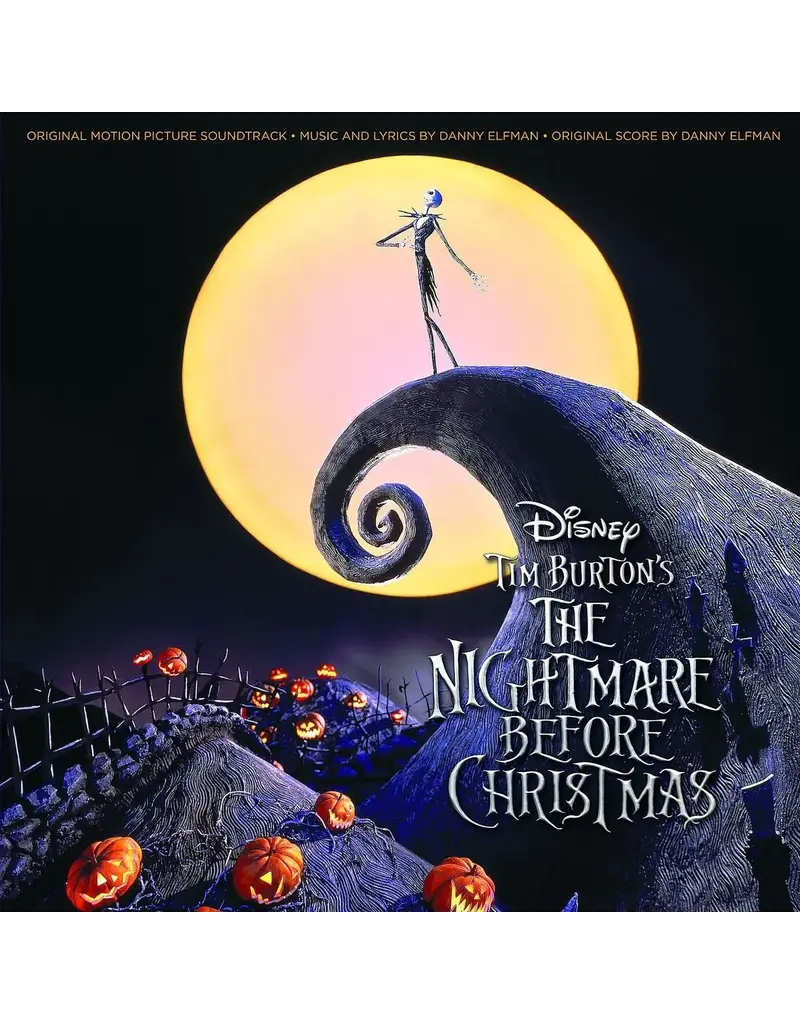 Disney (LP) Danny Elfman - The Nightmare Before Christmas (Original Motion Picture Soundtrack) (Limited Edition Glow-In-The-Dark Vinyl) [2LP]