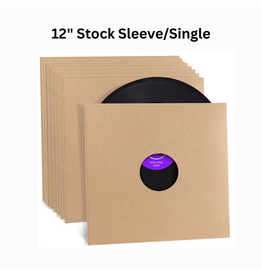 12" (Craft) Outer Card Stock Sleeves