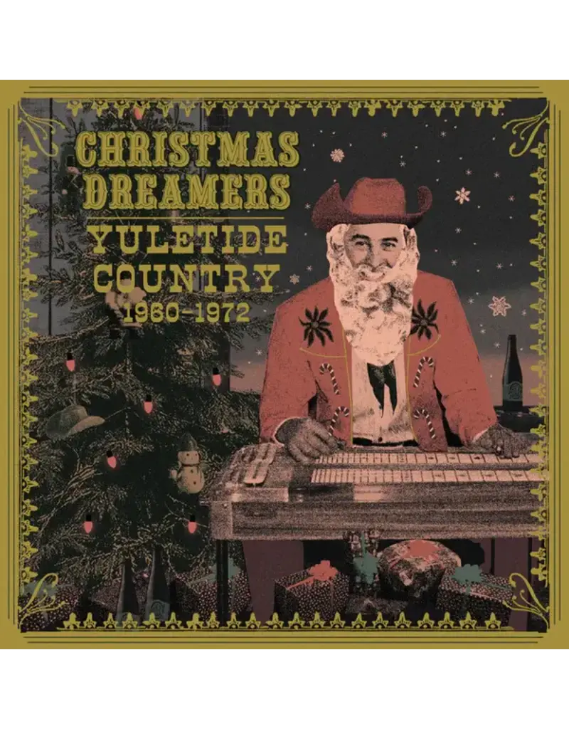 (LP) V/A - Christmas Dreamers: Yuletide Country (1960-1972) (Sludge Coloured Vinyl)