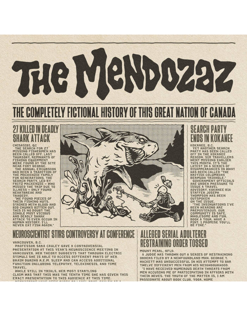 (CD) The Mendozaz - The Completely Fictional History of This Great Nation of Canada