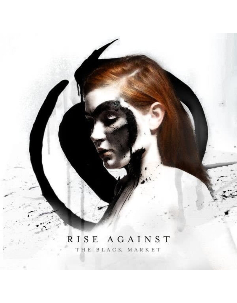 (Used LP) Rise Against – The Black Market (Fluorescent Pink With Black Swirl)