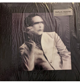 (Used LP) Marilyn Manson ‎– The Pale Emperor (2LP, White Vinyl W/ 4 Art Prints) Out of print