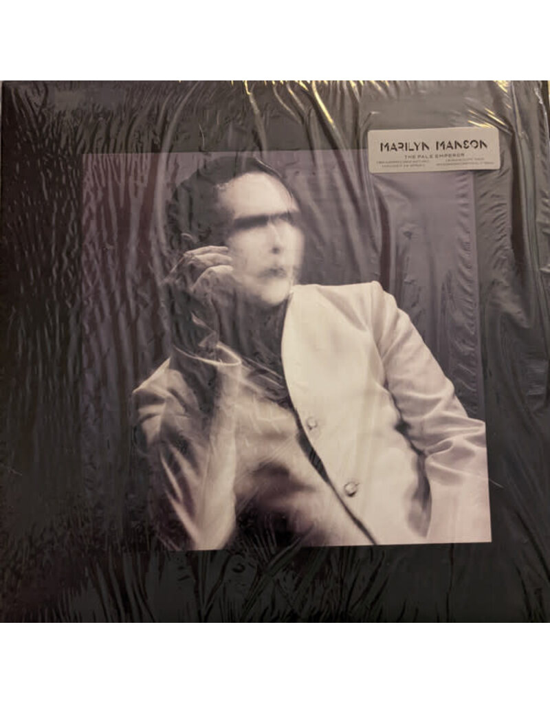 (Used LP) Marilyn Manson ‎– The Pale Emperor (2LP, White Vinyl W/ 4 Art Prints) Out of print