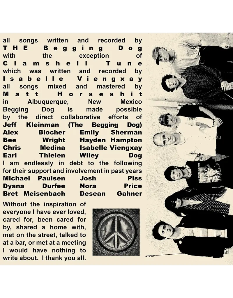 Dais (LP) Begging Dog - DEMO 1 (Red Vinyl)