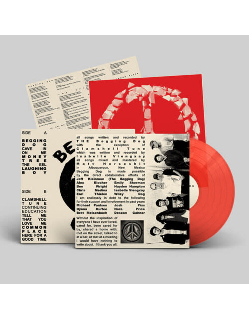 Dais (LP) Begging Dog - DEMO 1 (Red Vinyl)