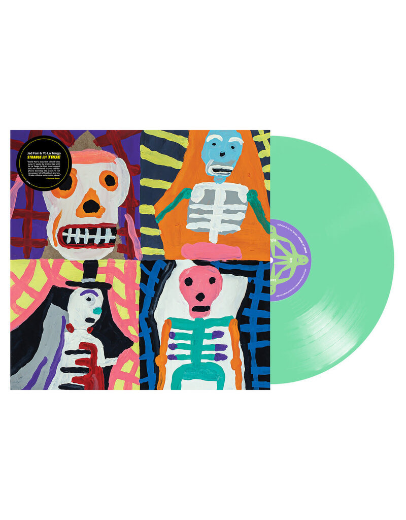 Joyful Noise (LP) Jad Fair & Yo La Tengo - Strange But True (Mint Green Vinyl)