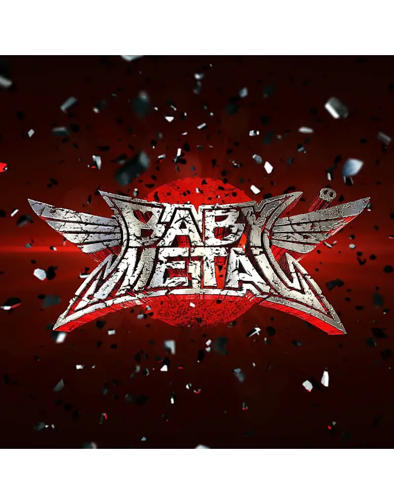 Cooking Vinyl (LP) BABYMETAL - BABYMETAL (Self-Titled) (Red & Black Splatter) [2025 Reissue]