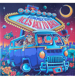 (LP) Dead & Company (The Grateful Dead) ‎– Aces Back To Back: Summer 2023 (Limited Edition Red & Blue Vinyl) (2LP)