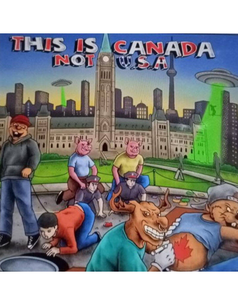(CD) Various Artists - This is Canada not U.S.A (Compilation)