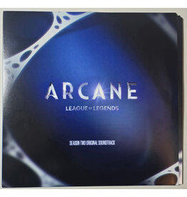 (LP) Various - Arcane: League Of Legends (Season 2) [Music From The Series] Hexcore Nights (Metallic Silver Vinyl Variant)