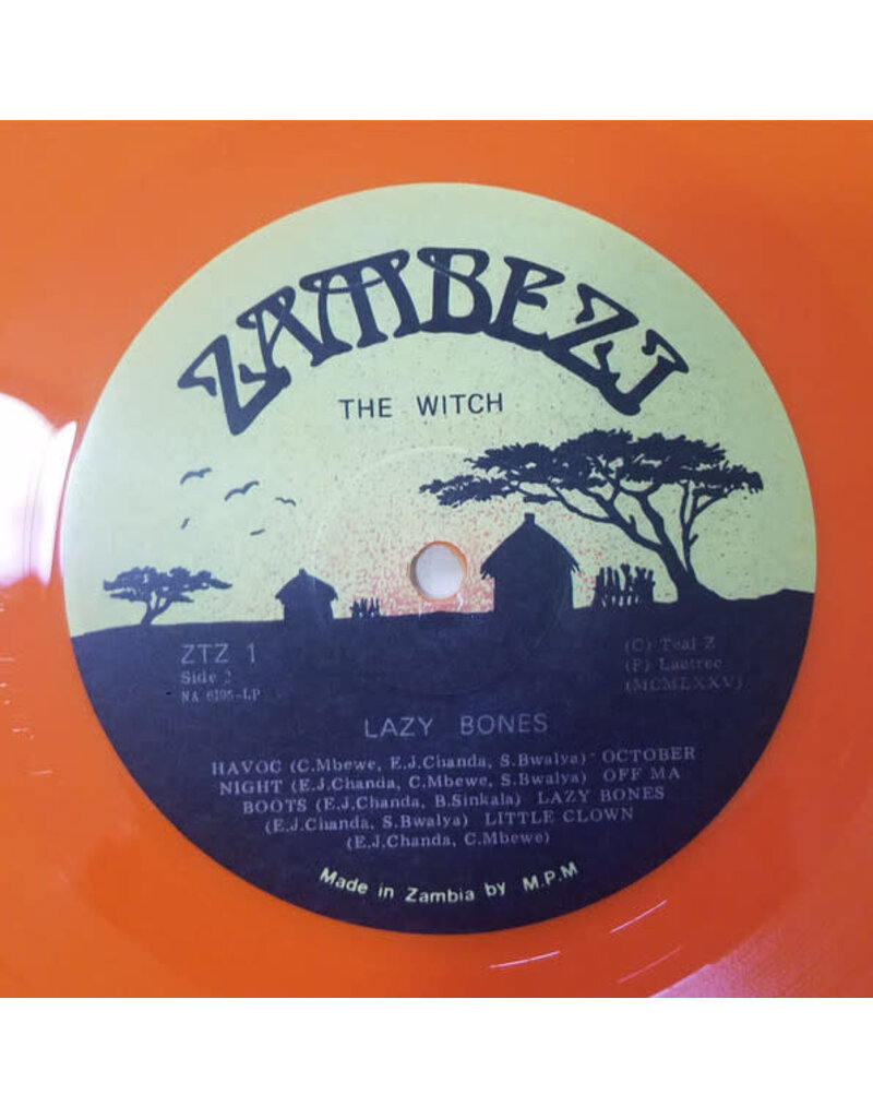 (LP) Witch - Lazy Bones!! (Opaque Orange Vinyl) (C. 1975)