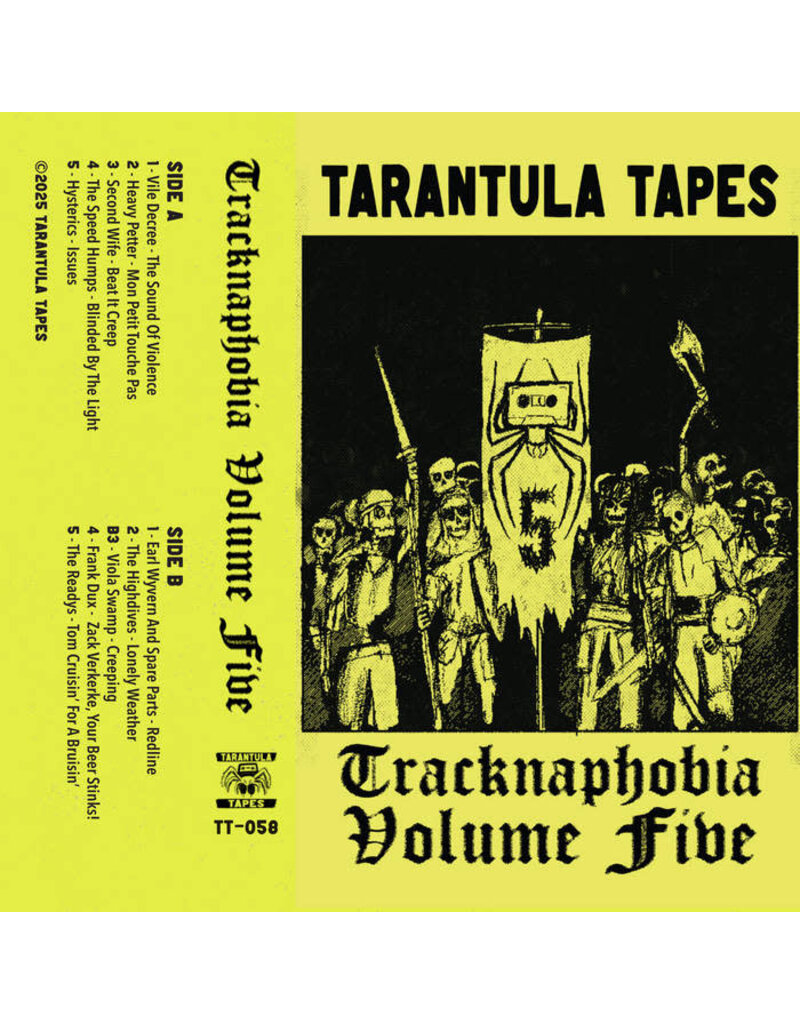 Tarantula Tapes (CS) V/A - Tracknaphobia Vol.5 (Purple Cassette)