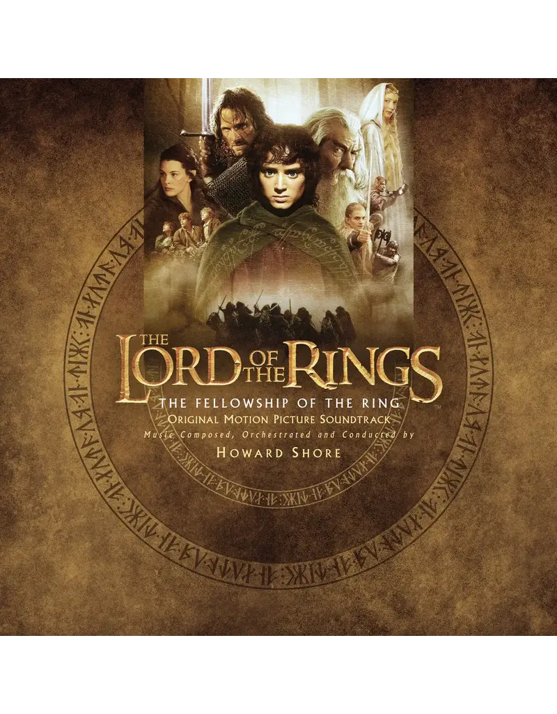 (LP) Howard Shore - Lord Of The Rings: Fellowship Of The Rings (Original Motion Picture Soundtrack) Black Vinyl