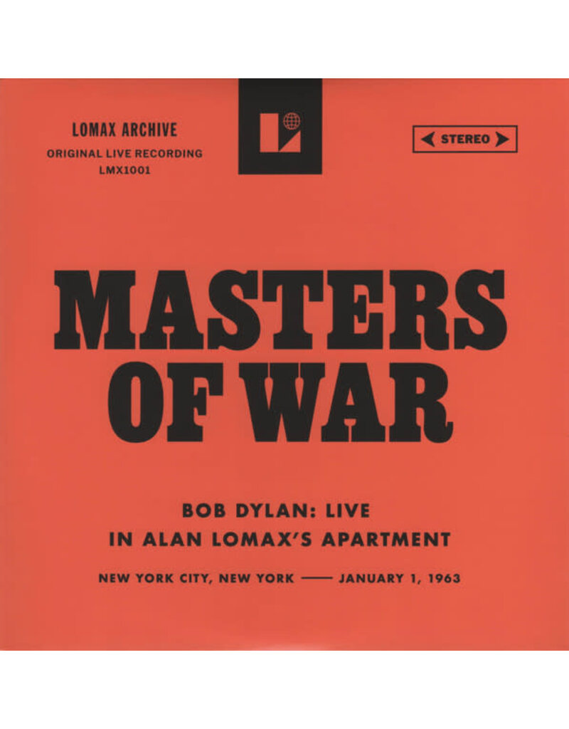 (LP) Bob Dylan - Masters of War (Live in Alex Lomax's Apt) BF25 7"