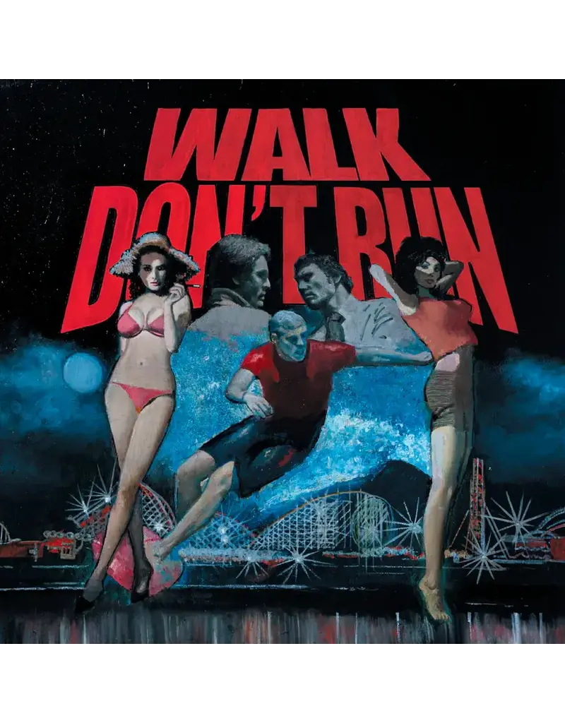 (LP) V/A - Walk Don't Run (Blue Vinyl)
