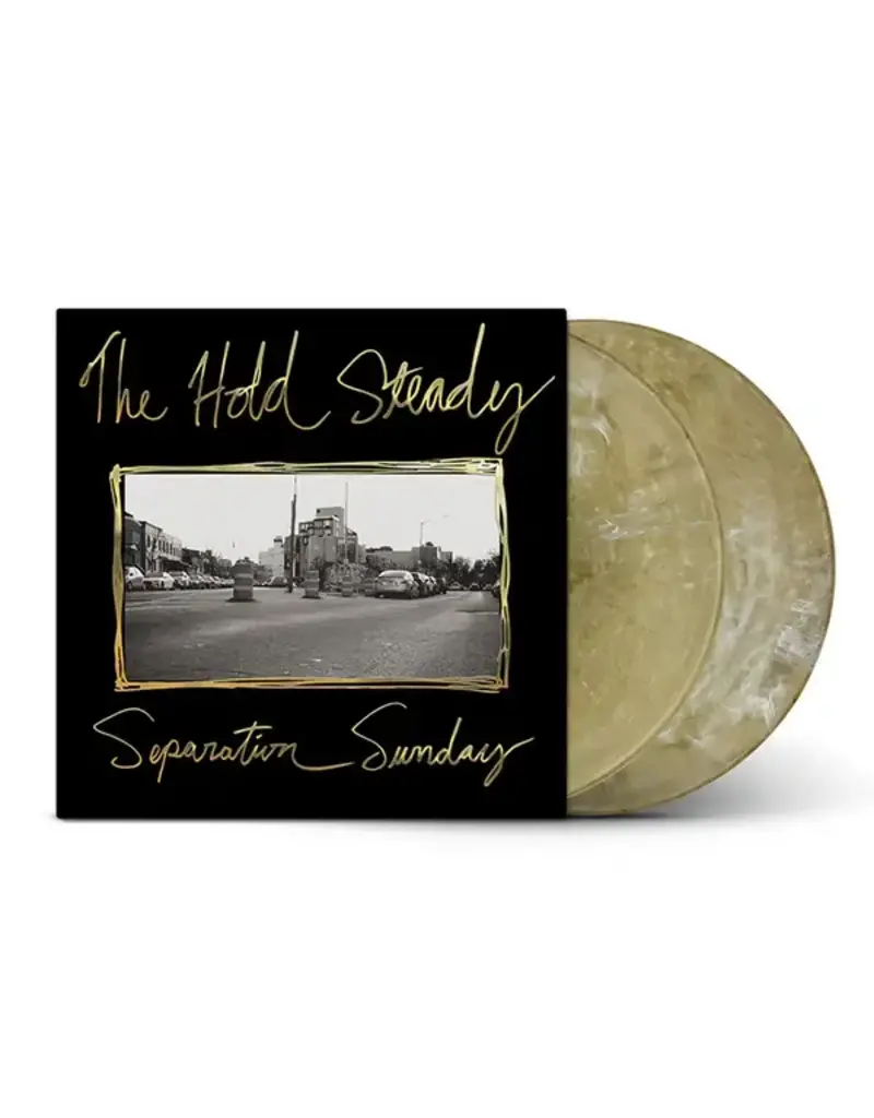 (LP) The Hold Steady - Separation Sunday (20th Anniversary Edition) (Indie Exclusive Gold Swirl Vinyl)