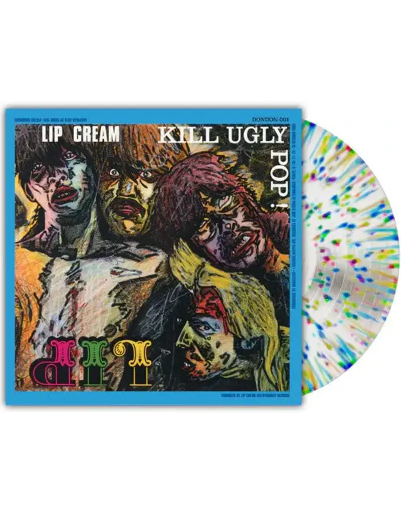 Relapse Records (LP) Lip Cream – Kill Ugly Pop (Indie Exclusive Milky Clear With Splatter Vinyl)