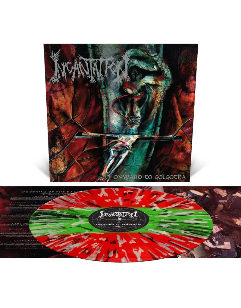 Relapse Records (LP) Incantation - Onward To Golgotha (Limited Tri-Colour w/ Splatter Vinyl) (2026 Reissue)