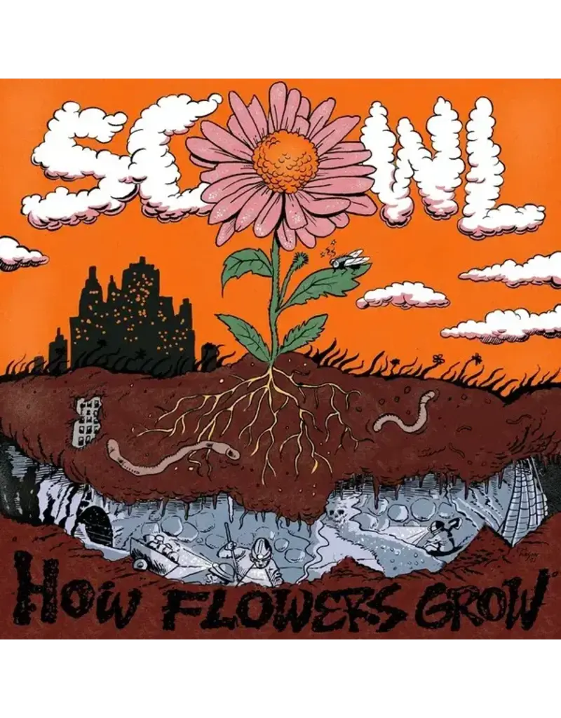 (LP) Scowl - How Flowers Grow (Violet Glitter Vinyl)