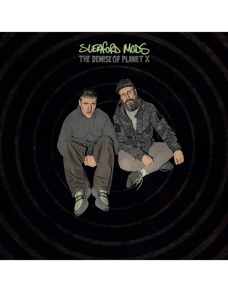 (LP) Sleaford Mods - The Demise Of Planet X (Indie Shop Edition Neon Green)