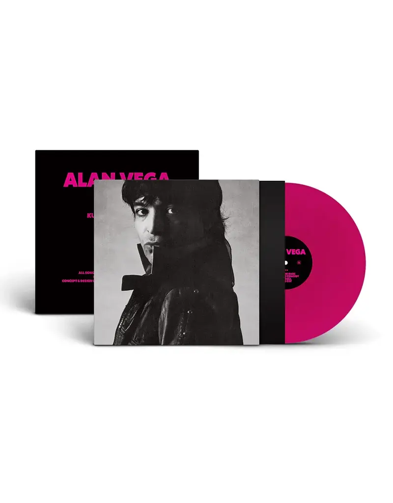 (LP) Alan Vega - Alan Vega (Remastered Magenta Coloured Vinyl)