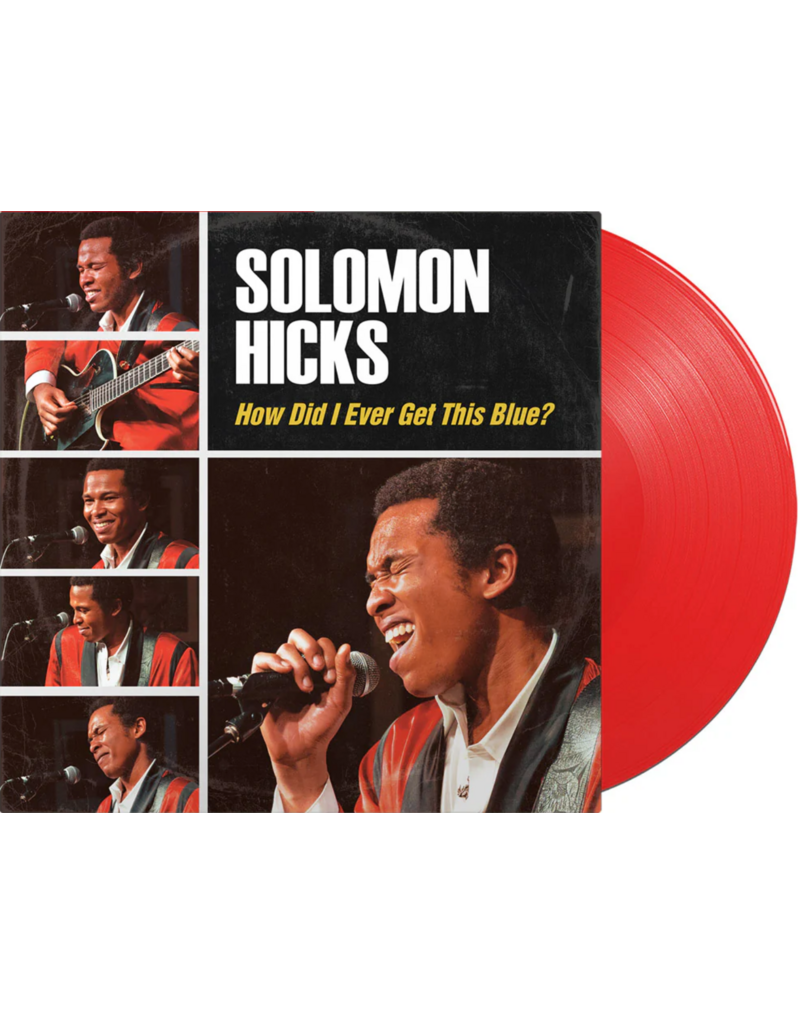 provogue (LP) Solomon Hicks - How Did I Ever Get This Blue? (Transparent Red Vinyl)