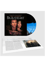 (LP) James Horner & The London Symphony Orchestra - Braveheart (Original Motion Picture Score) (30th Anniversary Blue/Black Stripe Vinyl) [2LP]
