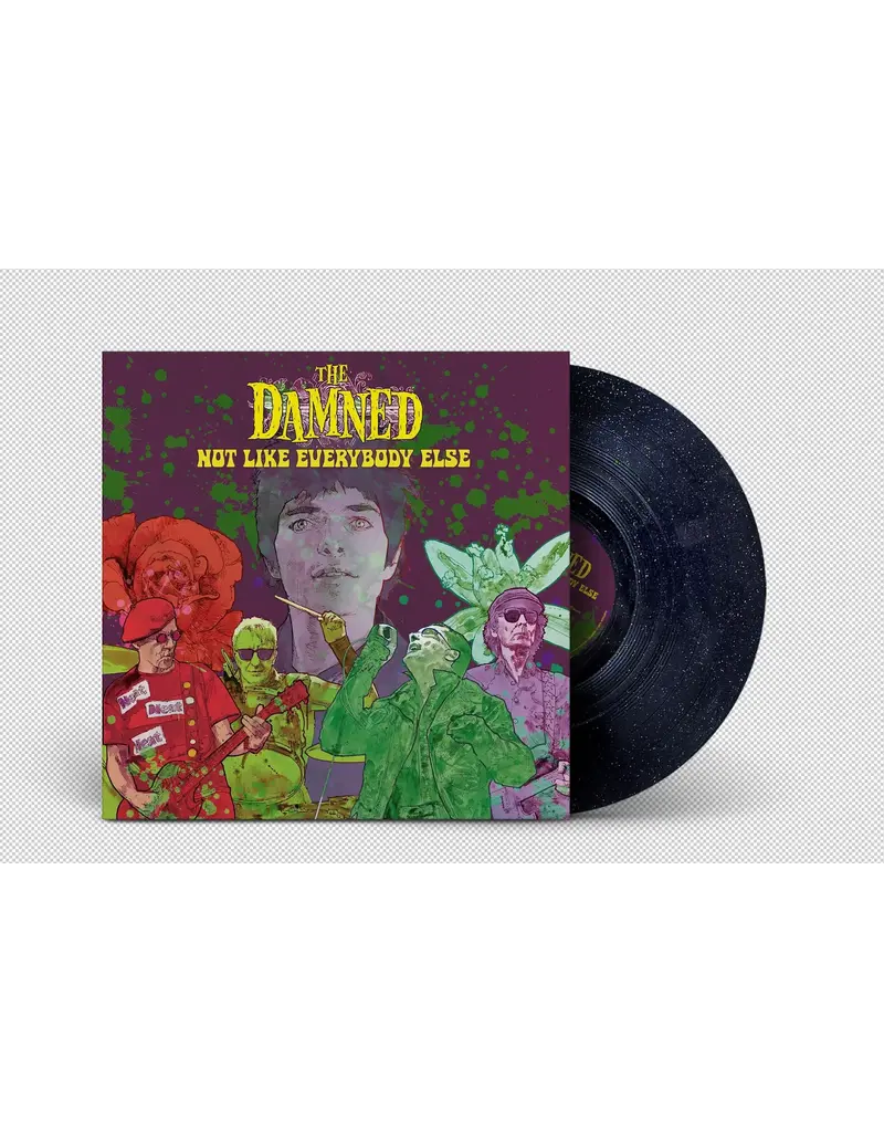 (LP) The Damned - Not Like Everybody Else (Limited Rainbow Sparkle Vinyl)