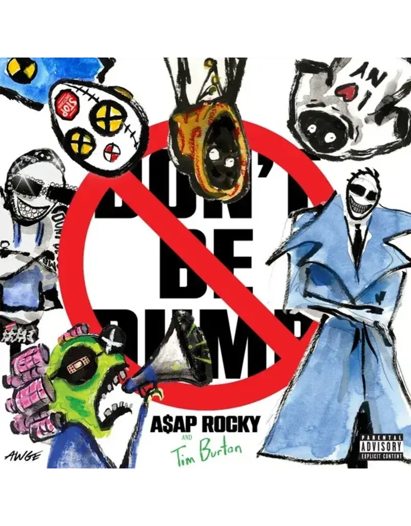 (LP) A$AP Rocky - Don't Be Dumb (Black & White Vinyl) (2LP)